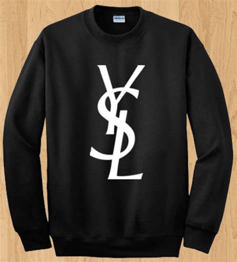 yves saint laurent sweater logo|ysl sweatsuit.